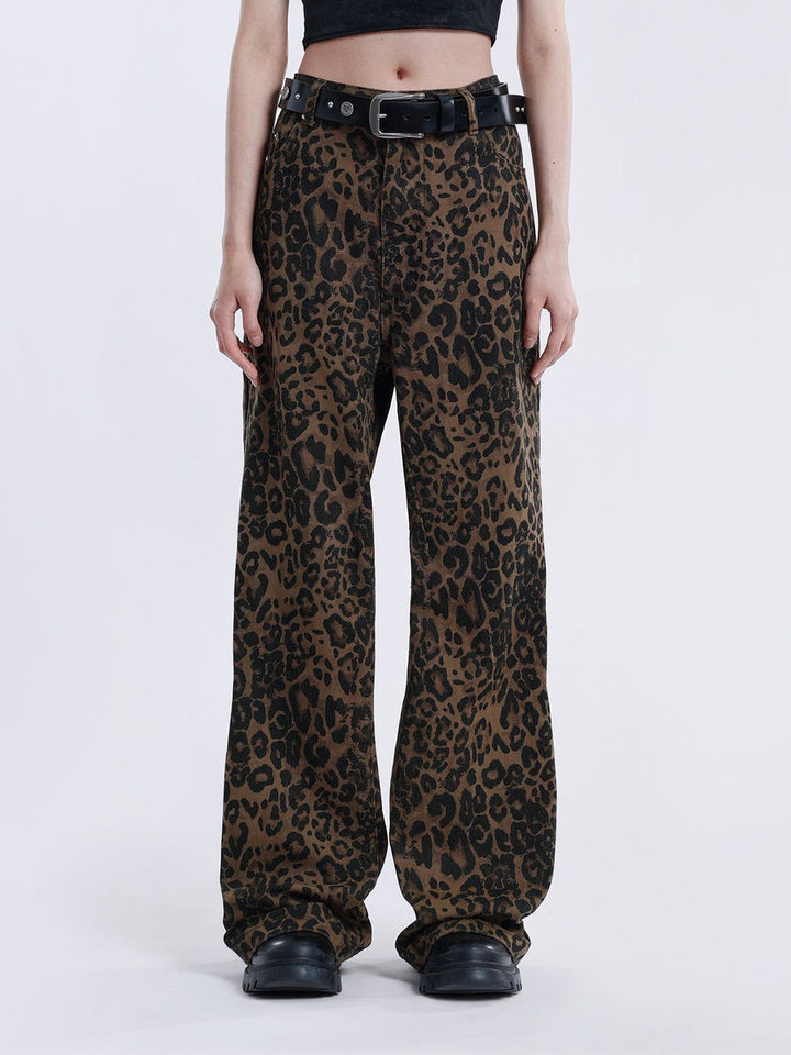 Ocelot Printed Jeans