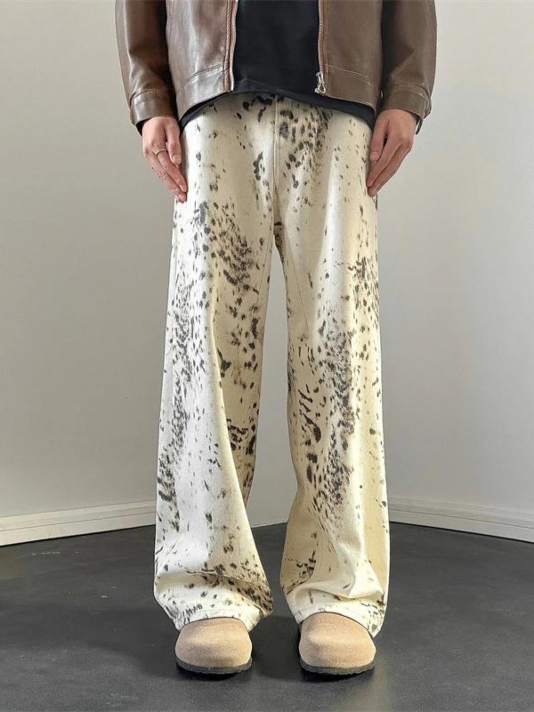 Ocelot Printed Jeans