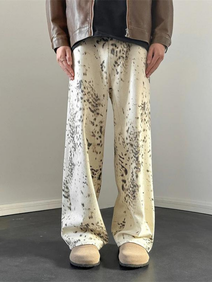 Ocelot Printed Jeans