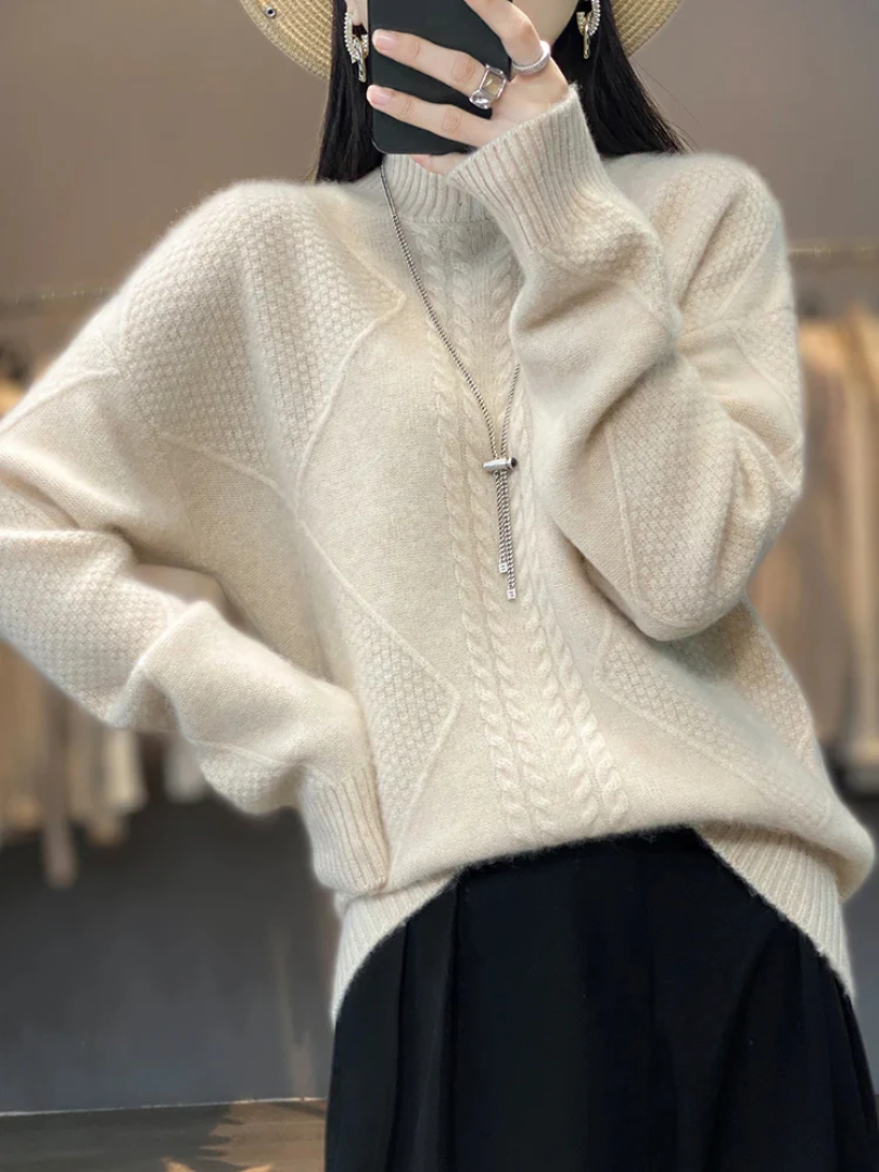 Grace Cashmere Turtleneck