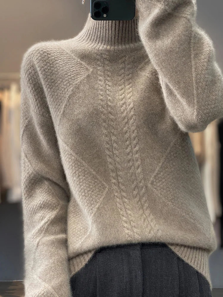 Grace Cashmere Turtleneck