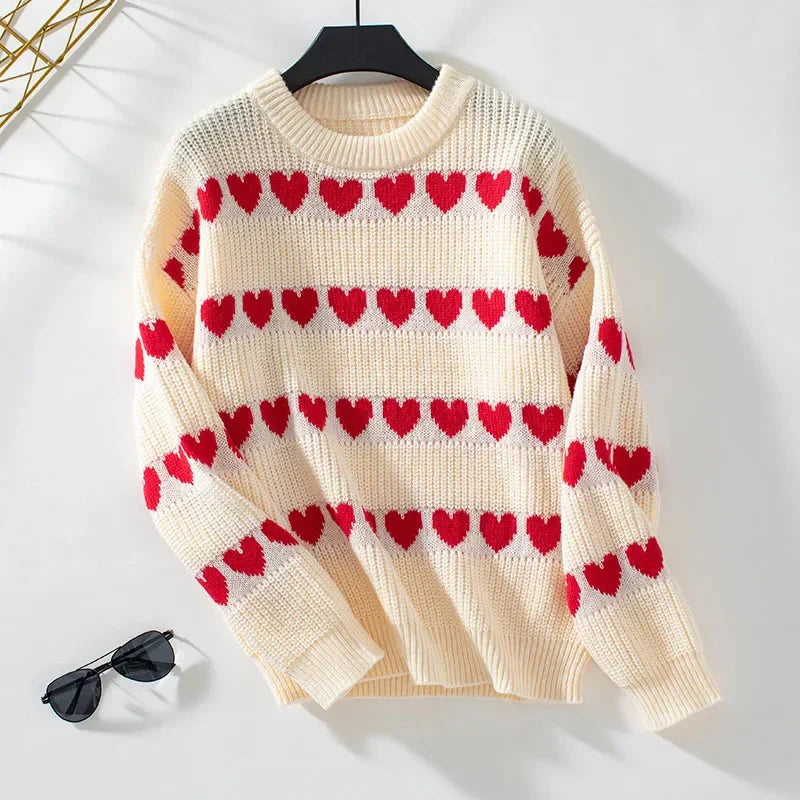 Marina Heart Sweater