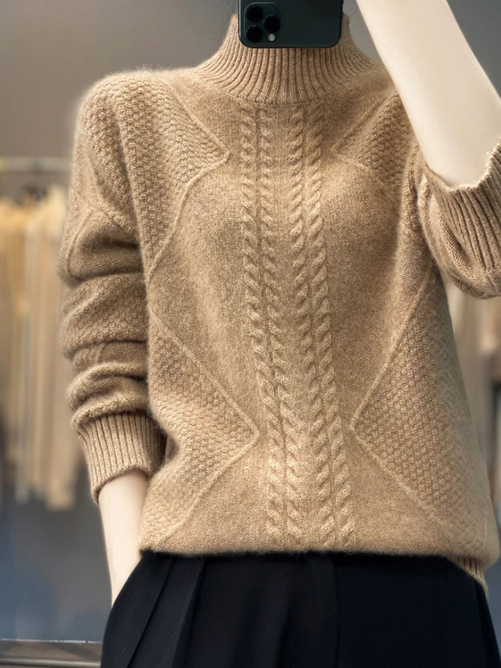 Grace Cashmere Turtleneck