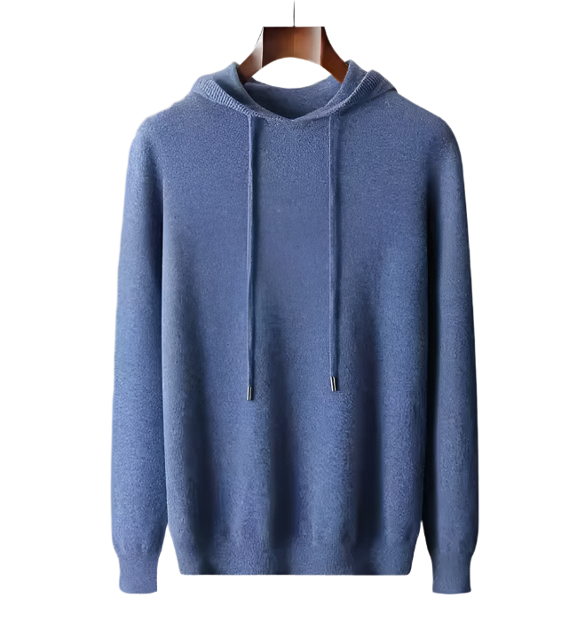 The Mercier Cashmere Hooded Pullover