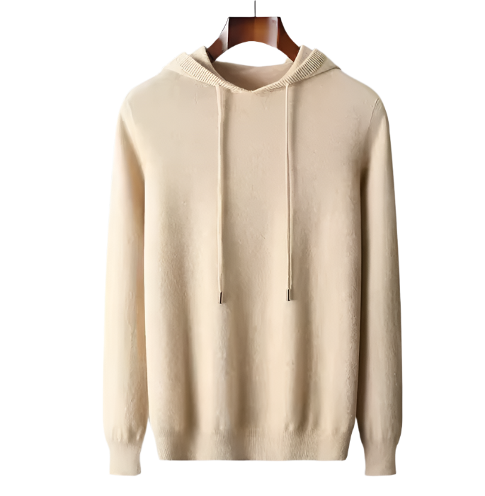 The Mercier Cashmere Hooded Pullover