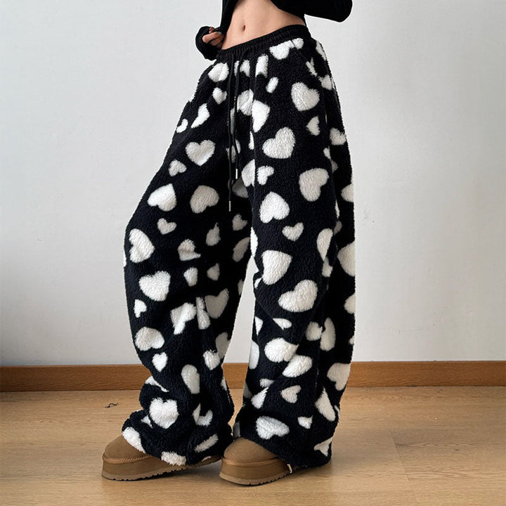 Cozy Heart-Lounge Pants