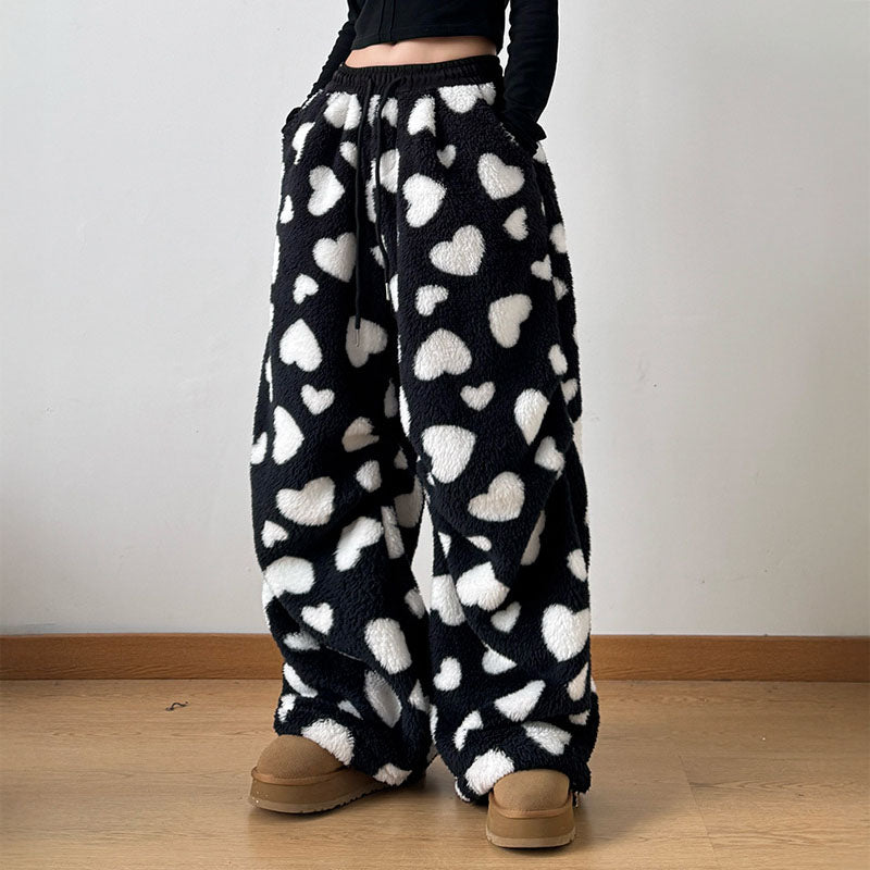 Cozy Heart-Lounge Pants