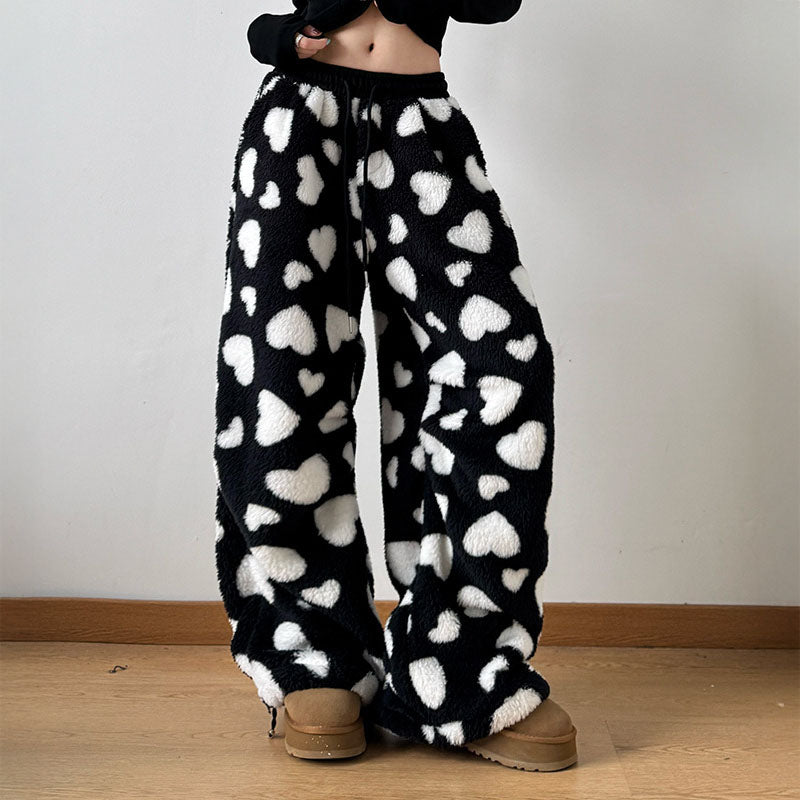 Cozy Heart-Lounge Pants