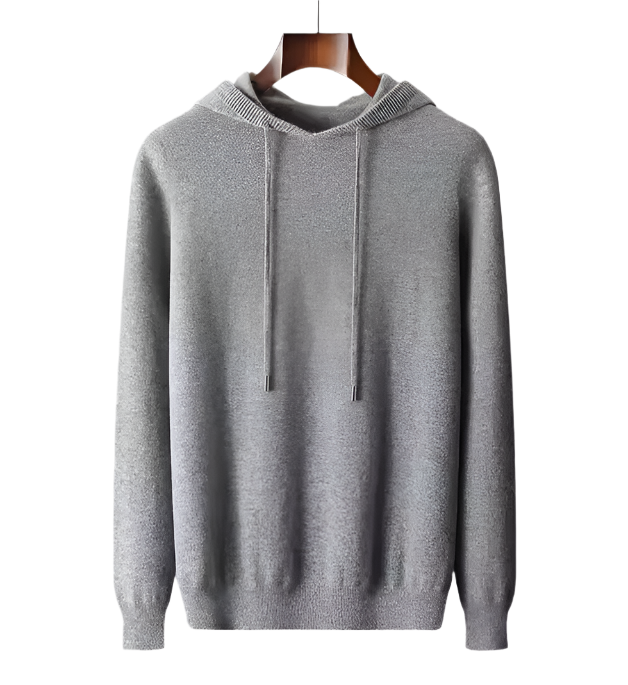 The Mercier Cashmere Hooded Pullover