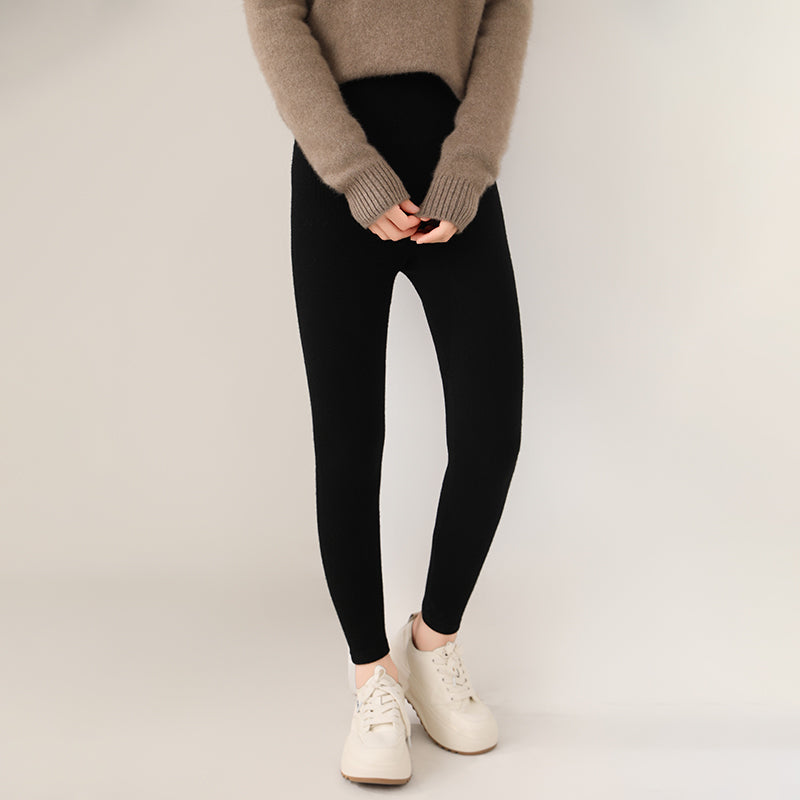 Aura Ribbed Wool Leggings