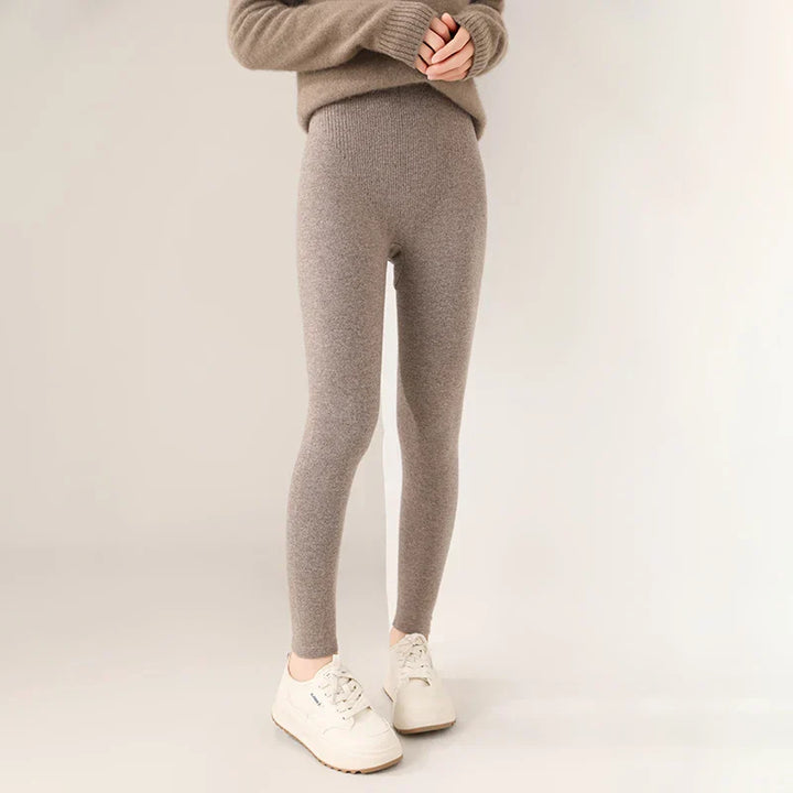 Aura Ribbed Wool Leggings