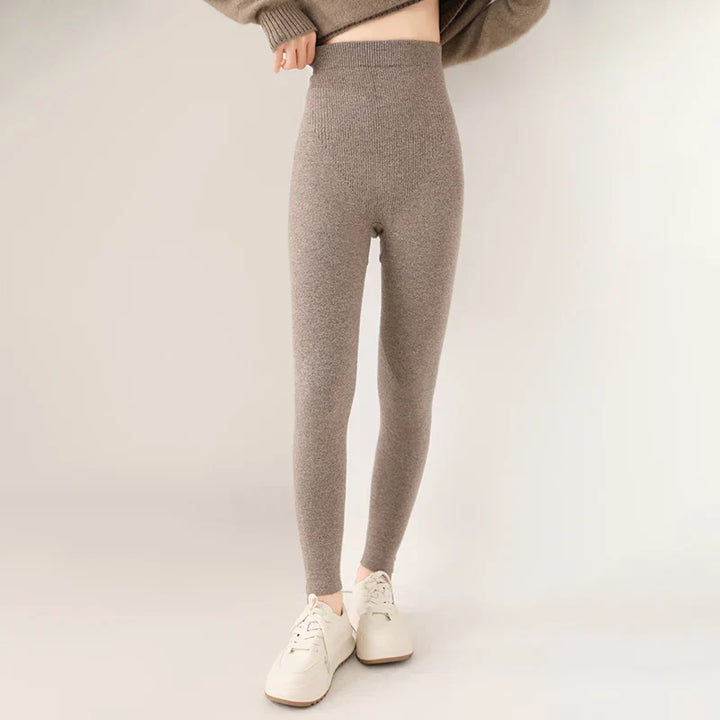 Aura Ribbed Wool Leggings