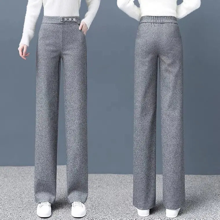 Regal Herringbone Trousers