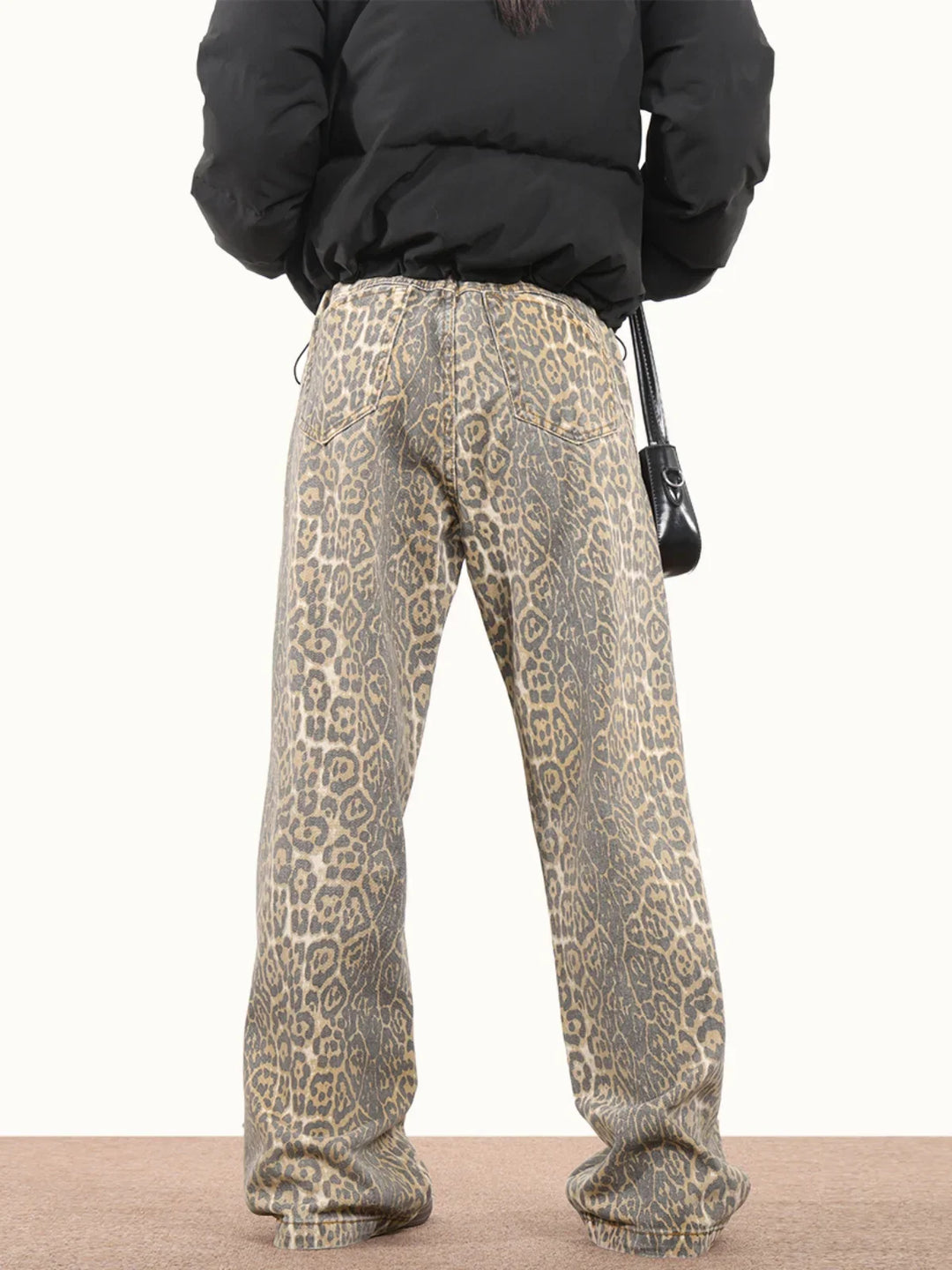 Ocelot Printed Jeans