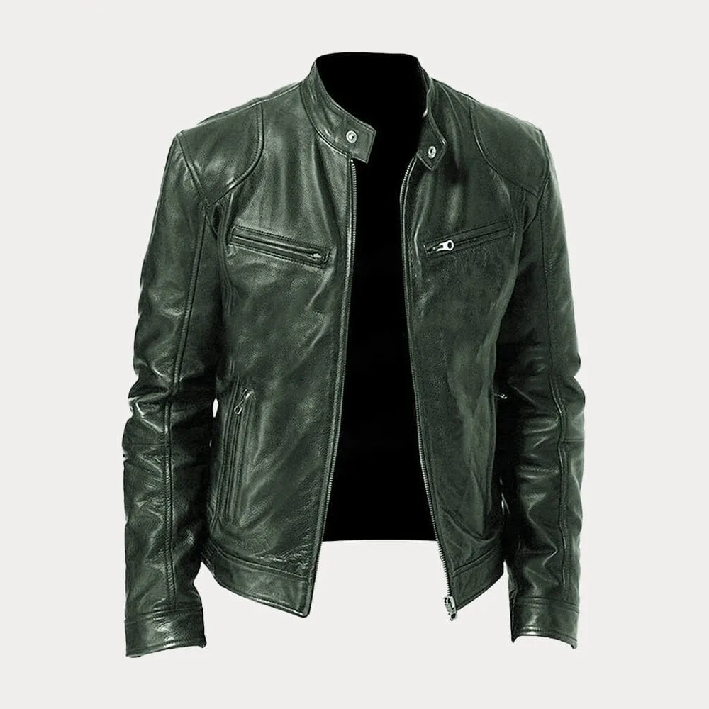 The Roger™ Leather Jacket