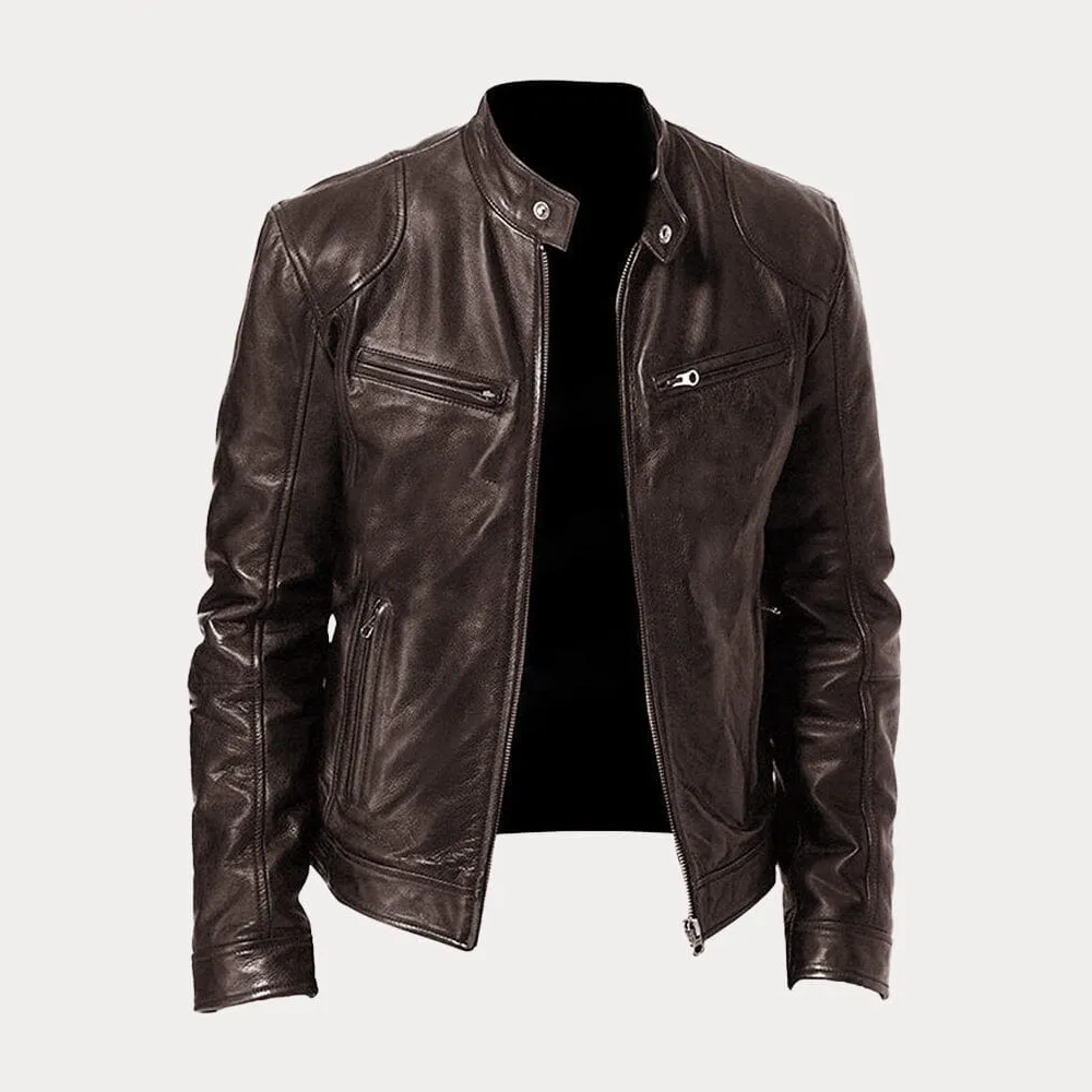 The Roger™ Leather Jacket