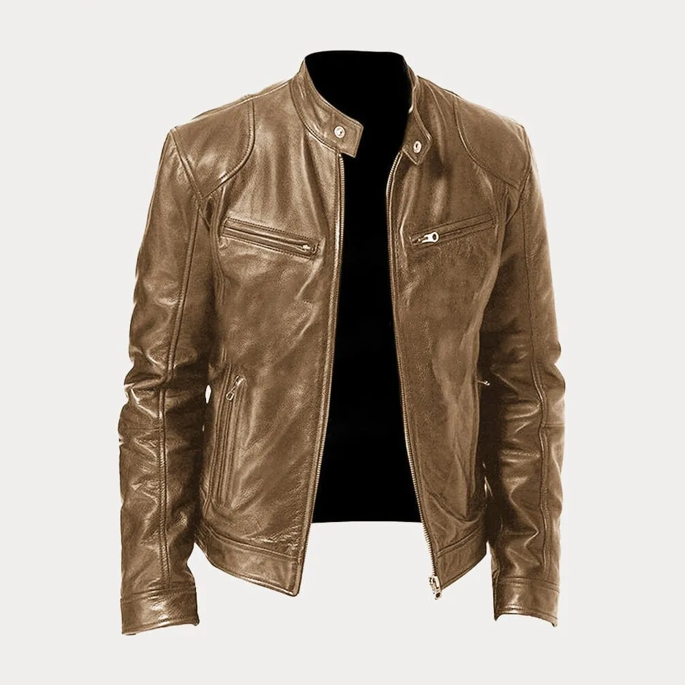 The Roger™ Leather Jacket