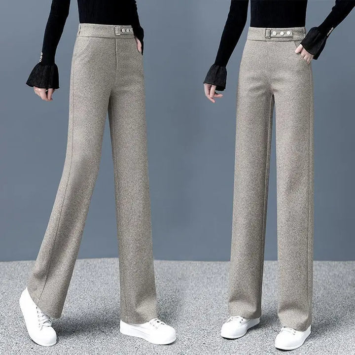 Regal Herringbone Trousers