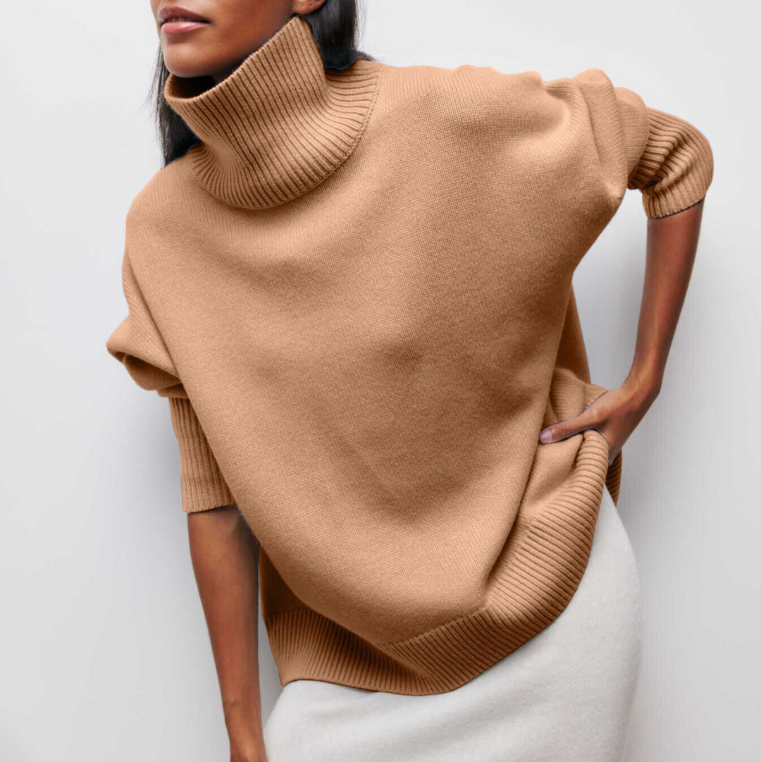 Elena Knit Turtleneck Sweater