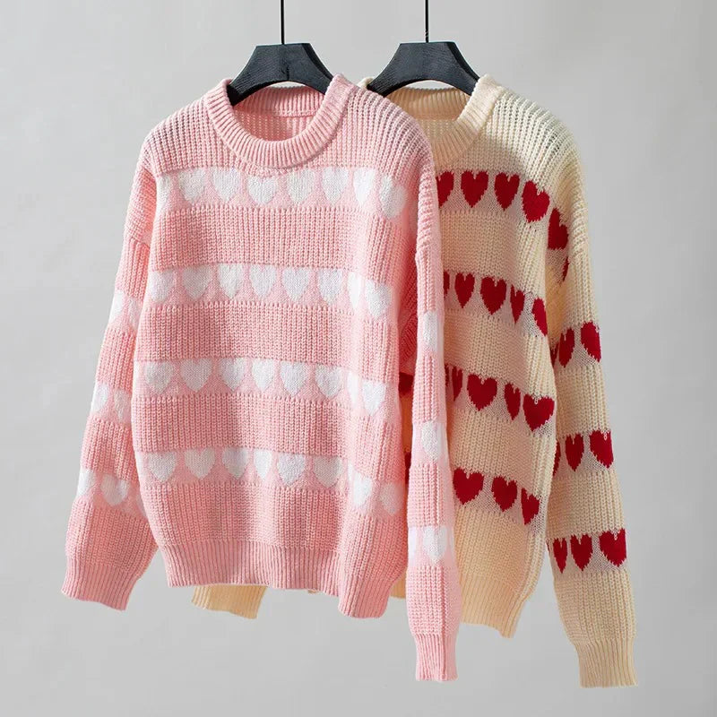 Marina Heart Sweater