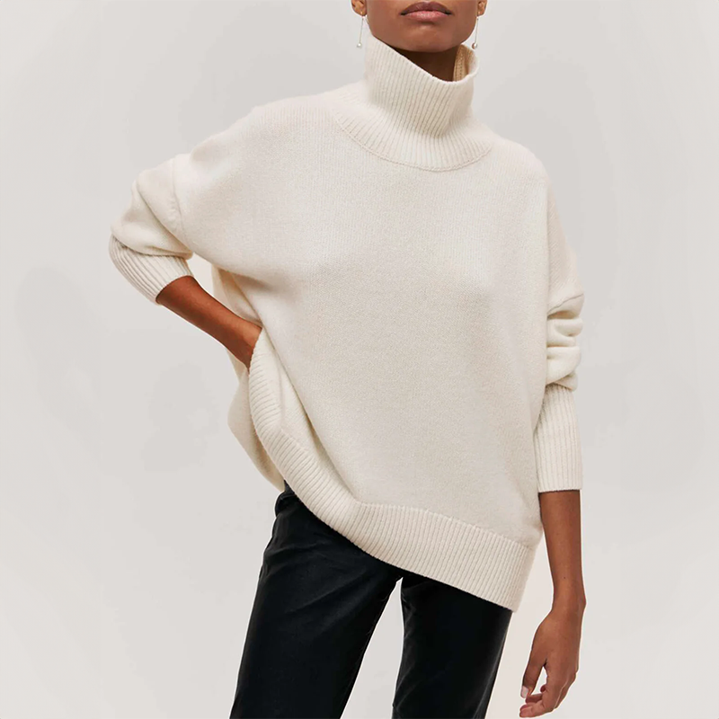 Elena Knit Turtleneck Sweater