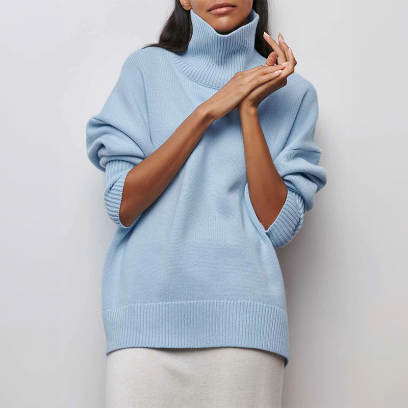 Elena Knit Turtleneck Sweater