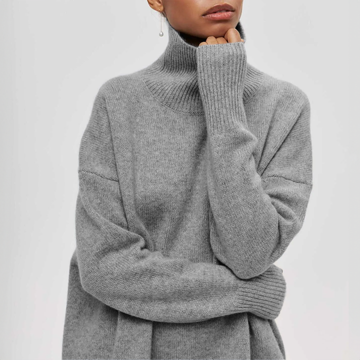 Elena Knit Turtleneck Sweater