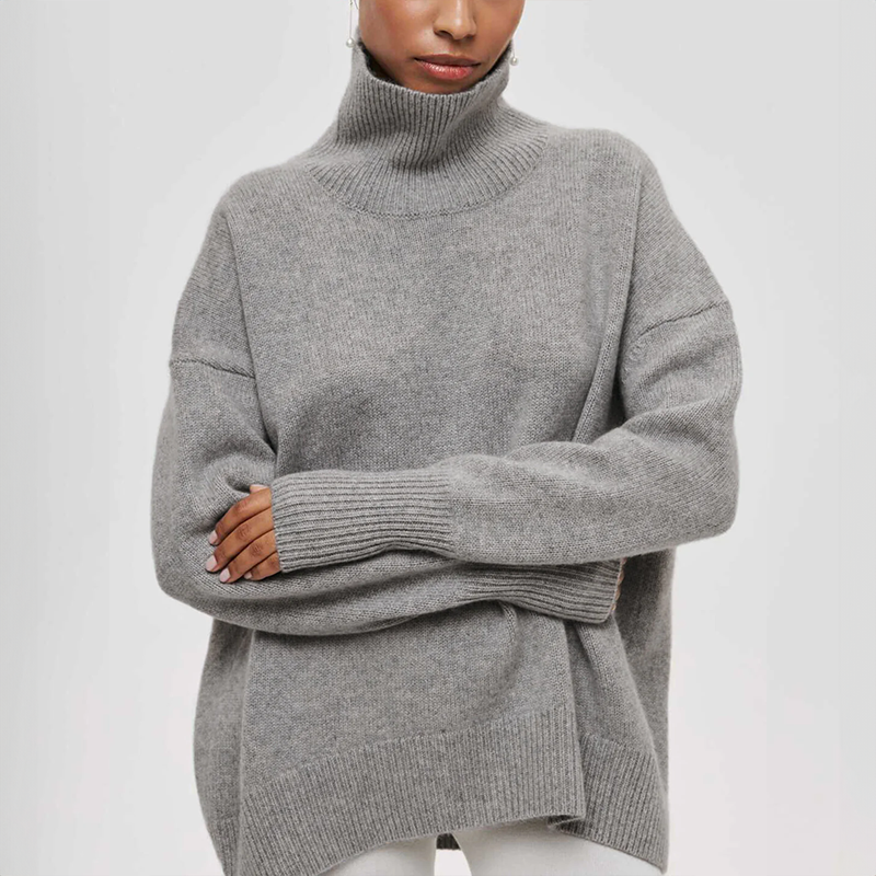 Elena Knit Turtleneck Sweater