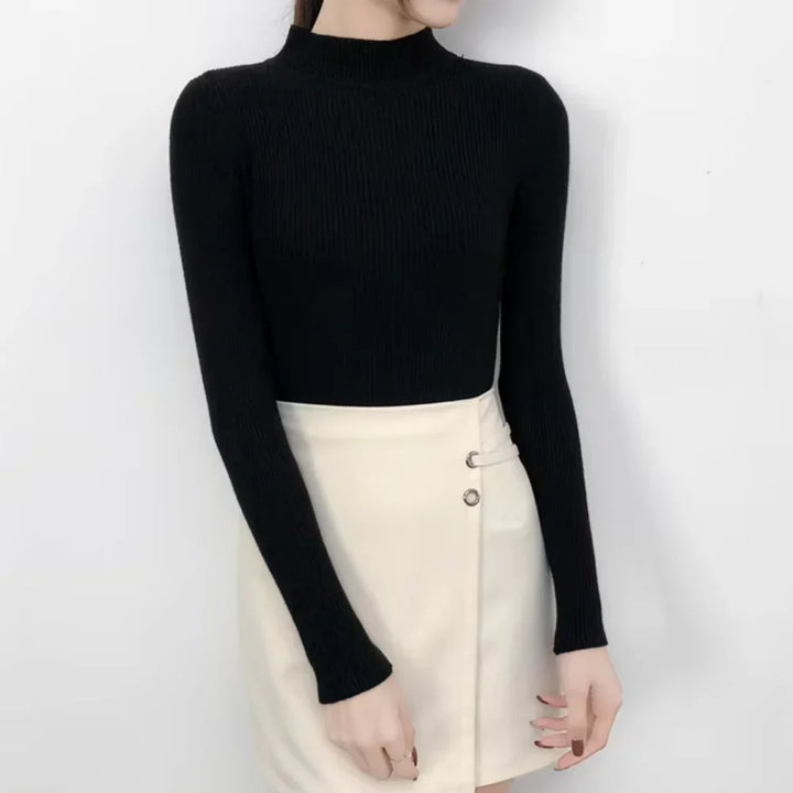 Marina Ribbed Turtleneck