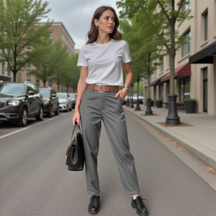 The Sylvia Sleek Tailored Pants